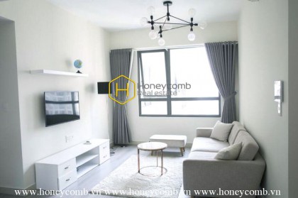 One bedrooms apartment with high floor for rent in Masteri Thao Dien