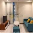 An enchanting apartment in typical modern Asian design at Vinhomes Central Park