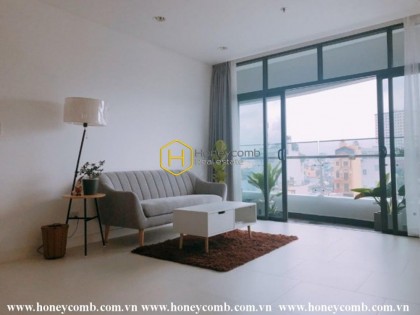 City garden 1 bedroom apartment with full furnished