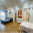 Masteri apartment 2 beds high floor for rent