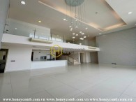 Spacious and airy penthouse in The Estella with amazing panoramic city view for rent