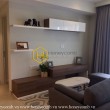 Corner apartment with 3 bedrooms in Masteri for rent