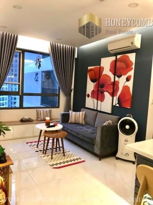 Masteri Thao Dien apartment for rent with 2 bedroom, modern furniture, luxury