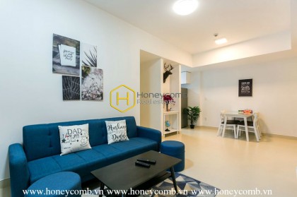 Cheap price! Two bedroom apartment with river view and new furniture in Masteri for rent