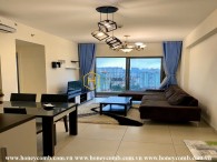 Feel the tranquil air in this cozy furnished apartment at Masteri Thao Dien