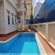 A top villa for rent with bright layout and romantic paranomic view in District 2