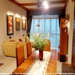 Such an elegant wooden furnished apartment in the Vista for rent