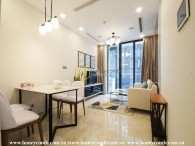 Warm vibe spreading over this Vinhomes Golden River apartment