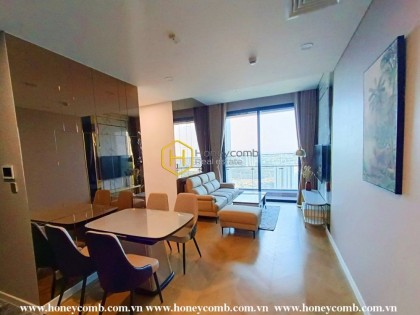 Cheer your mood up with this youthful Lumiere Riverside apartment