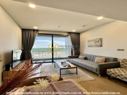 Firm your style at this spacious apartment in Lumiere Riverside