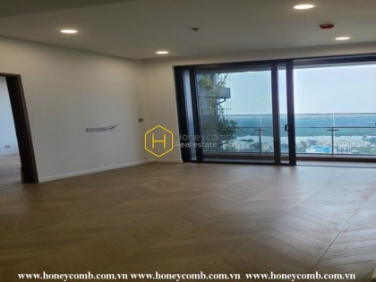 Challenge your creativity with this unfurnished apartment for rent Lumiere Riverside