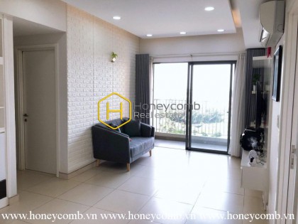 Standard quality apartment with cozy living space in Masteri Thao Dien for lease