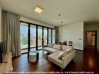 Discover the tranquil view of this unfurnished apartment in D'edge Thao Dien