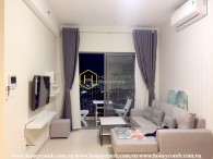 One bedrooms apartment with high floor in Masteri Thao Dien for rent