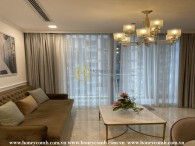 2-bedroom apartment with lovely and sweet decor in Vinhomes Central Park