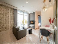 A superior Vinhomes Central Park apartment for rent with a vivid design