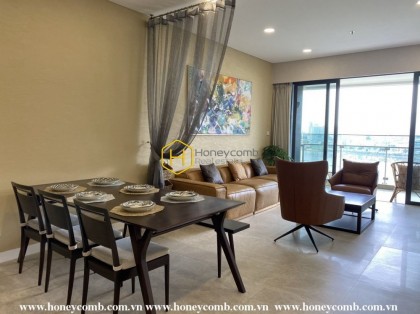 You deserve to have such an elegant apartment in  The River Thu Thiem