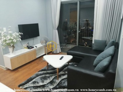 2 bedrooms apartment with high floor for rent in Masteri