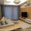 Western style with nice designs in this two bedrooms apartment in Masteri Thao Dien for rent