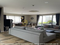 Luxurious wooden design Penthouse – Modern’s wave of designing – Now for rent in Masteri Thao Dien