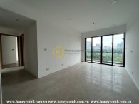 Lovely structure in this unfurnished apartment of The River Thu Thiem