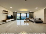 Căn hộ cao cấp với đầy đủ nội thất và không gian sống rộng ở Sunwah Pearl