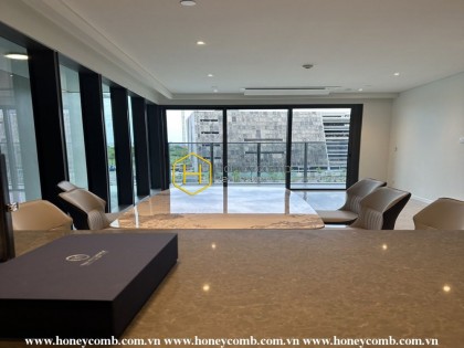 Seeking for a new house? This unfurnished and spacious apartment in The Metropole Thu Thiem  is a great choice!