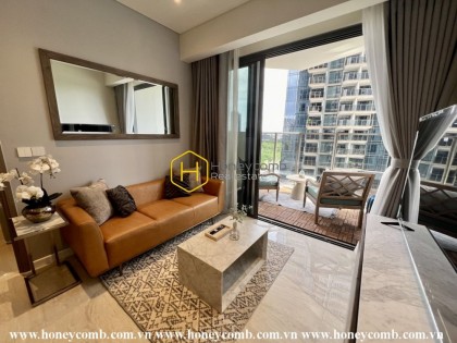 Modern features and great view apartment in Metropole Thu Thiem for rent