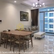 Căn hộ đơn giản với phong cách nội thất mộc mạc của căn hộ ở Vinhomes Central Park sẽ khiến bạn cảm thấy ấm áp