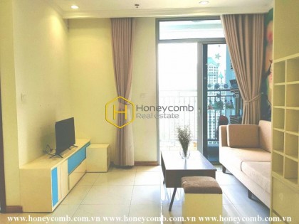 Thiết kế đơn giản trong căn hộ Vinhomes Central Park tạo nên sự ấm áp cho gia đình bạn