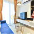 The bright 2 bedroom-apartment is very charming at Masteri Thao Dien