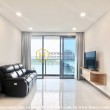 Bright unfurnished apartment with an airy view in Sunwah Pearl