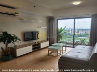 2 bedrooms apartment at low floor in Masteri Thao Dien for rent