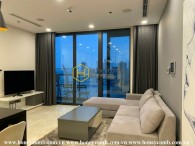 You will surely love this apartment in Vinhomes Golden River ! 2 bedrooms with super elegant design for lease now