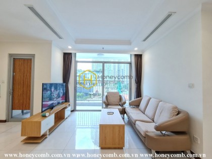 Căn hộ Vinhomes Central Park đầy đủ nội thất đầy ấn tượng cùng cách bài trí với tông trắng tinh khiết cho thuê