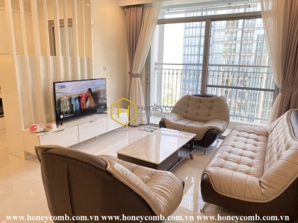 Upgrade your quality of life in this fully furnished apartment at Vinhomes Central Park