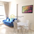 Two beds apartment simple furniture for rent in Masteri