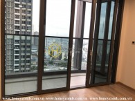 1 bedroom apartment unfurniture in Landmark81 for rent