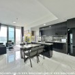 Experience the tranquil view and elegant design in Empire City apartment