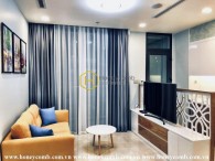 The 1 bedroom apartment with contemporary style in Vinhomes Golden River