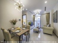 Feel the warmth and modernity in this stunning apartment  in Vinhomes Central Park