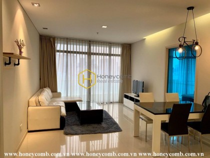 You will be fascinated with high-class furniture and warm tone of this 1bed-apartment at City Garden