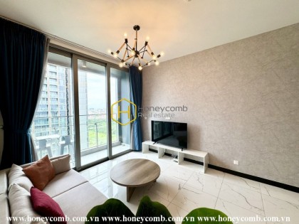 A stunning view from this full-furnished apartment is all what you need in Empire City!