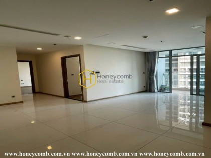 Unfurnished apartment with prime location at Vinhomes Central Park