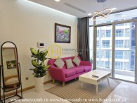 Bạn sẽ ấn tượng bởi căn hộ 1 phòng ngủ hấp dẫn này ở Vinhomes Central Park cho thuê