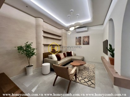 This 3 bedrooms-villa with Vietnamese style for leasing