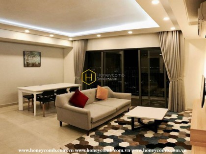 Luxury design three bedrooms apartment in Masteri Thao Dien