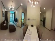 Simple and elegant design apartment for rent in Vinhomes Central Park