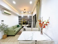 Two bedrooms apartment with river view and pool view in Masteri for rent