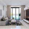 Modern style coupled with this apartment's natural palette style in Masteri Thao Dien